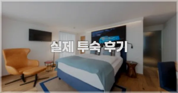 💬 실제 투숙 후기